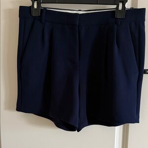 J. Crew Women's Crepe Dark Blue Shorts